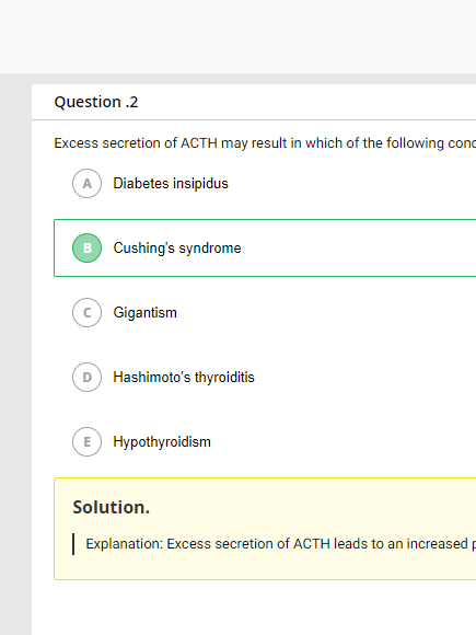 ChiroEDU solutions report and item analysis screen